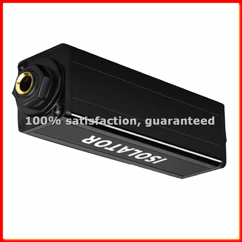 New Professional 6.5 Audio Isolator Sound Current Noise Eliminator Ground Loop Isolator Audio Isolator-ABWY