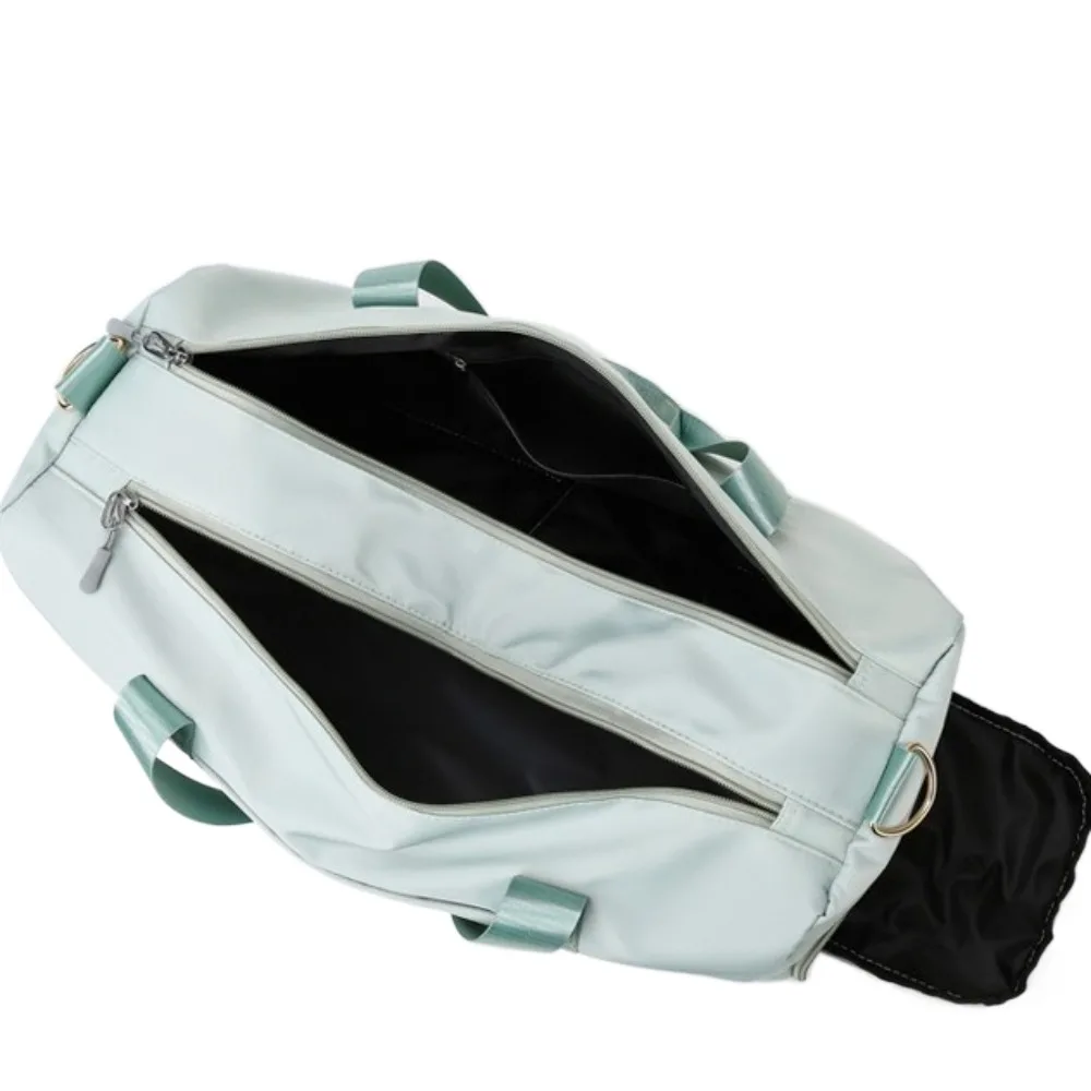 

Oxford Travel Luggage Bag Multi-functional Multi Layered Large Capacity Handbag Solid Color Short Distance Gym Shoulder Bag Girl