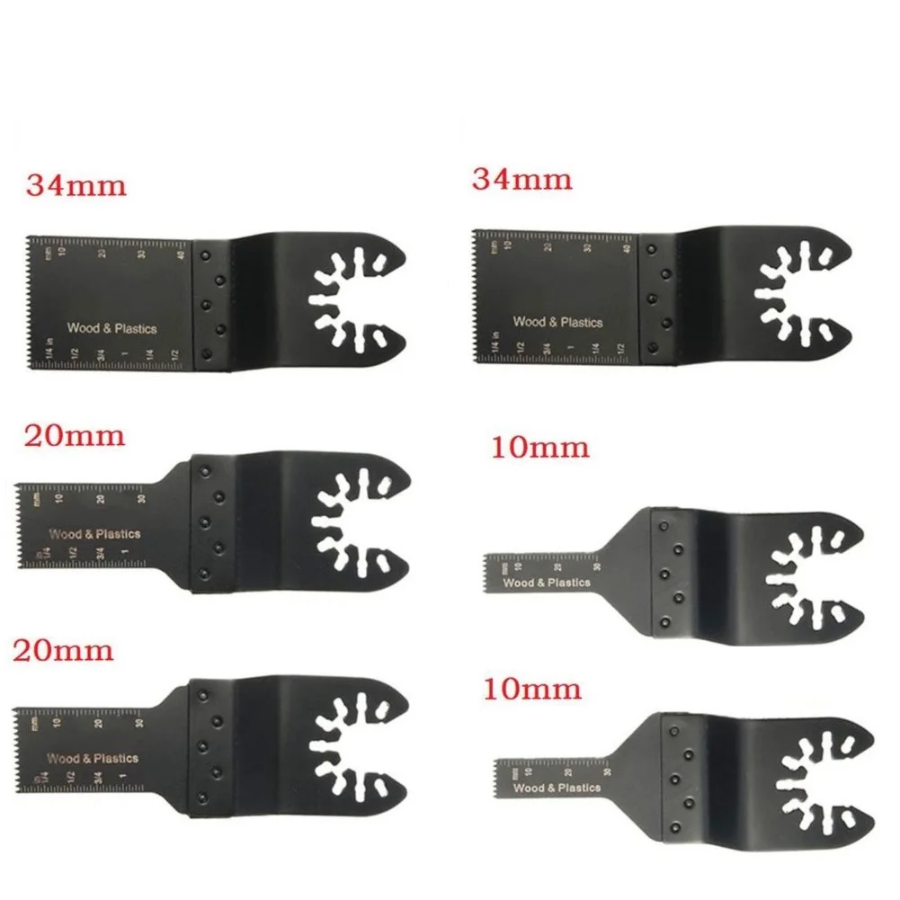 Lama per sega oscillante 10/20/34mm lame multiuso lama per sega multifunzione lama per taglierina per legno metallo plastica