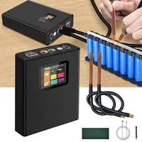 Digital 18650 Battery Spot Welder 0.1-0.25MM Nickel Welding Handheld Machine Digital 18650 Lithium Battery Portable Kit 30 Gear