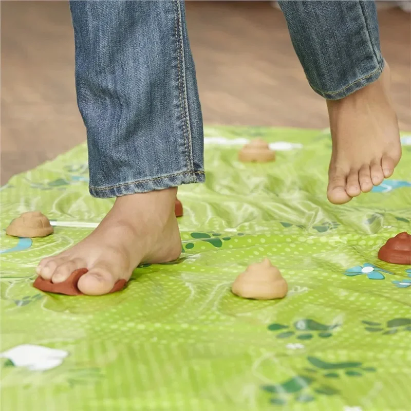 WDon't Step In It Interactive Family Fun Board Game Blind Stepping Game Toys Party Game Prop for Kids Family Birthday Presents