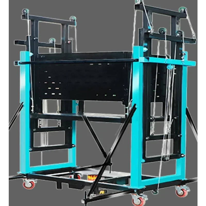 Electric scaffolding mobile lifting platform decoration folding automatic indoor and outdoor remote control elevator