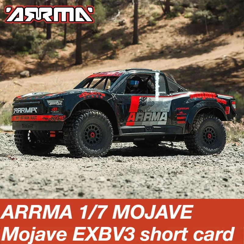The New 3-Speed 60 Arrma Mojave Exb V3 1/7 Mojave 6s Remote Control Electric Desert Truck Short Truck Off-Road Vehicle Rtr.