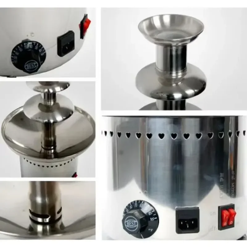 

【Factory】Factory 4/5/6/7 Layers Electric Buffet Chocolate Fountain Machine Fuente De Chocolate Waterfall Melt Machine