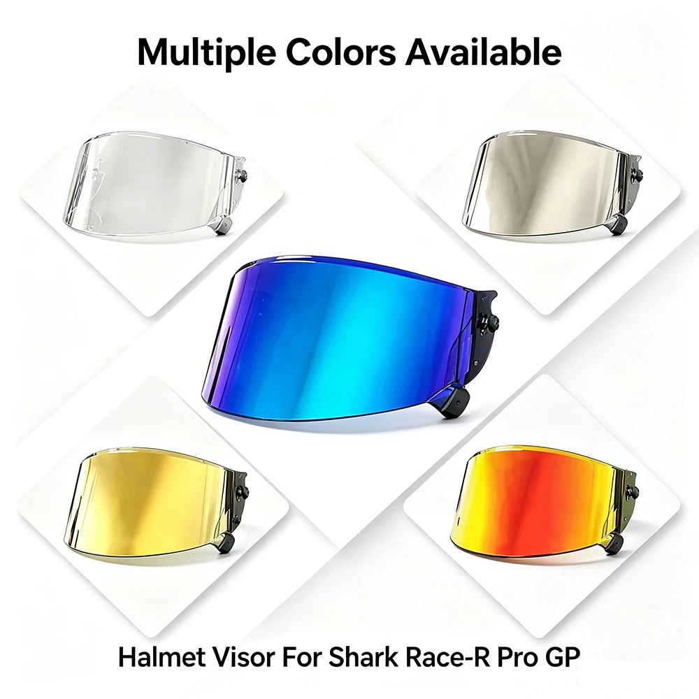 For Shark Race-R Pro GP Motorcycle Helmet Visor Anti-UV Windshield Visera Accessories Glasses Lens