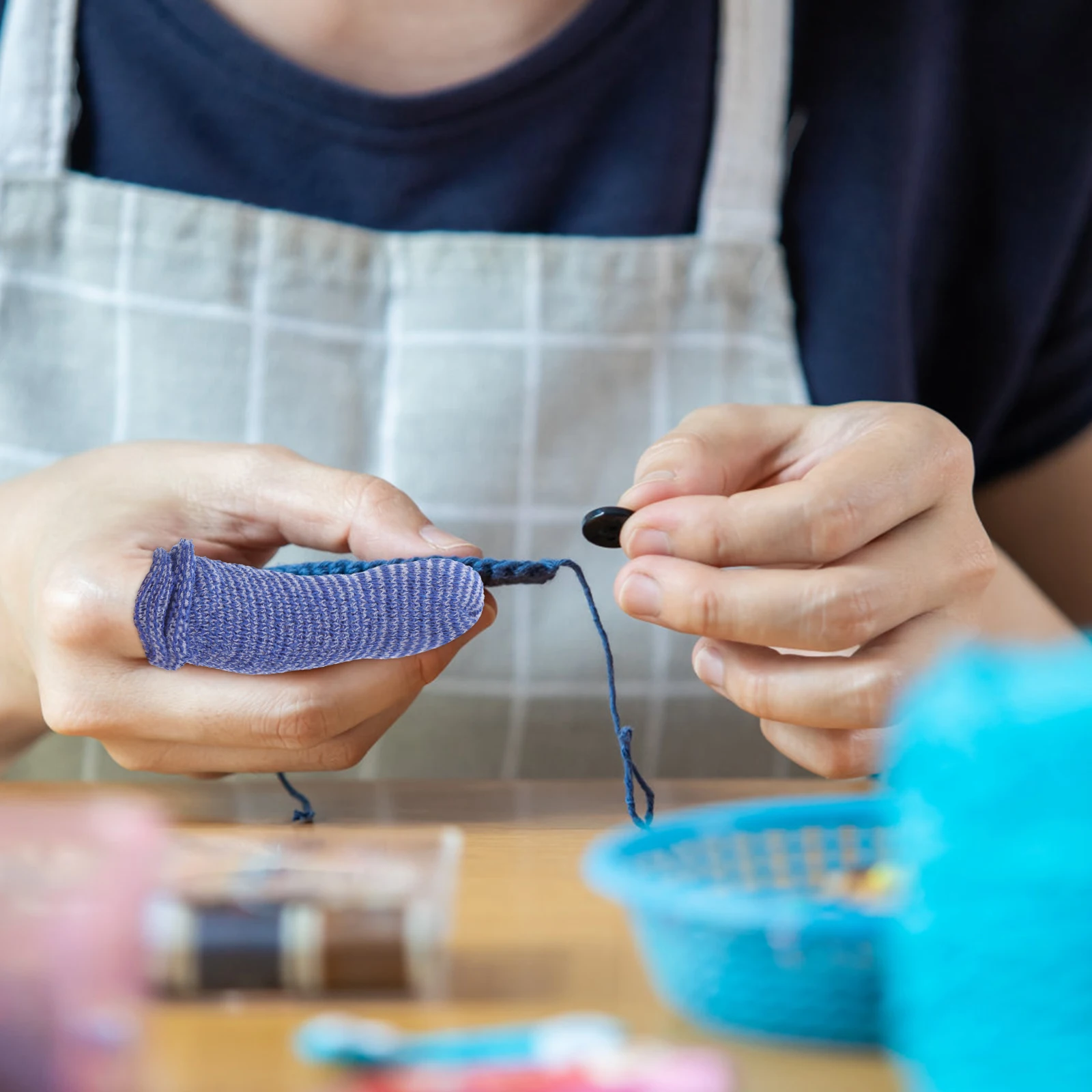 20 قطعة يغطي حماية لنصائح الأصابع قابلة لإعادة الاستخدام مقاومة للاهتراء متعددة الوظائف غطاء للأصابع خفيفة الوزن من القطن لتقوم بها بنفسك المنزلية #5