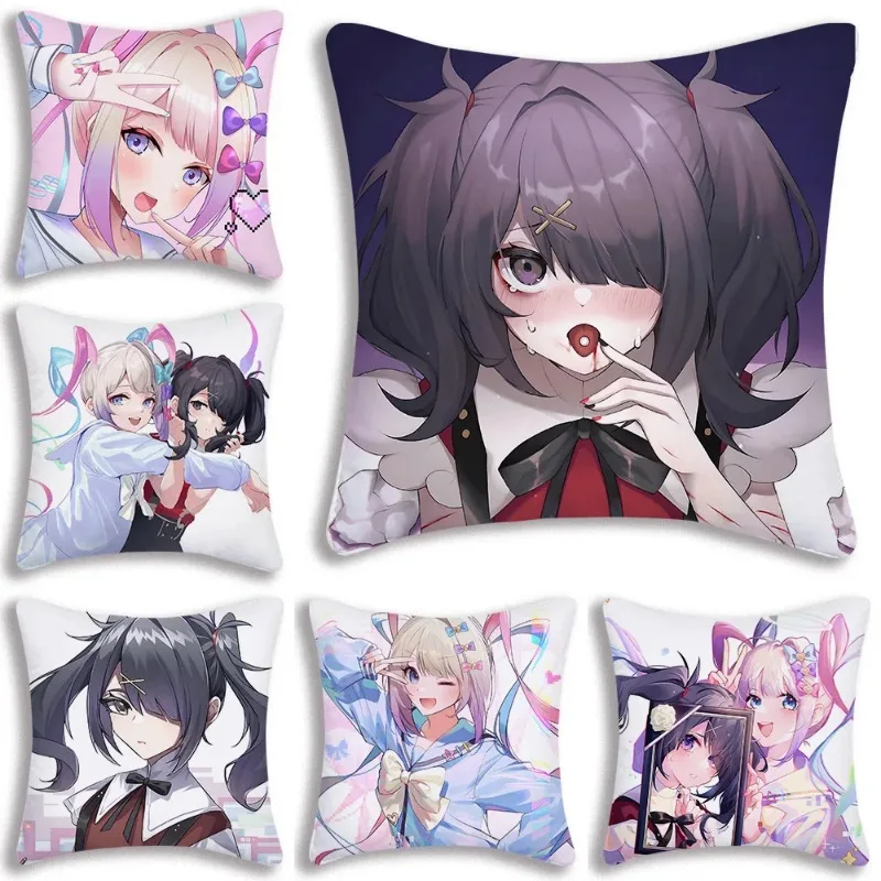 

N-Needy Girl OverdoseS Game Pillow Covers Cartoon Sofa Decorative Home Printing Cute Cushion Cover