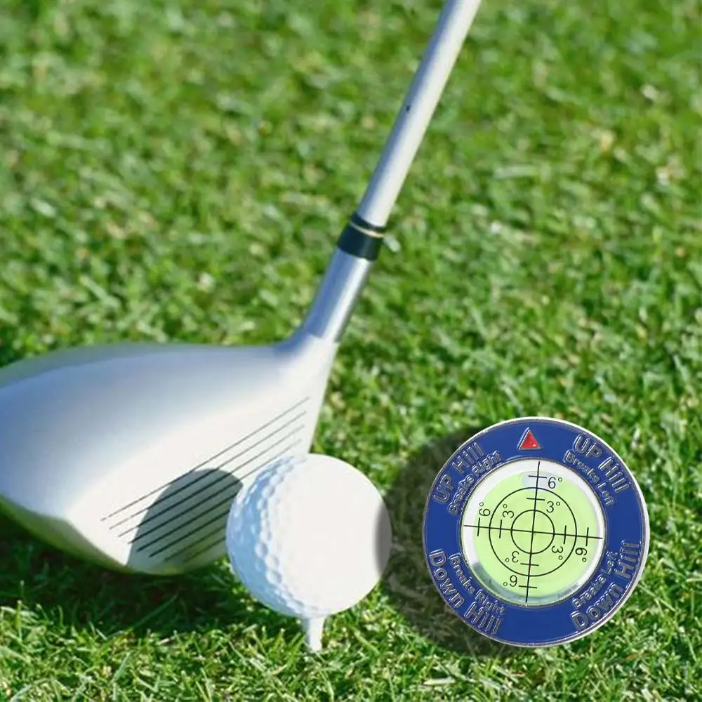 

High Precision Golf Tools Leveler Ball Marker Training Tool Golf Putt Ball Marker Versatile Design Easily Use Golf Spirit Level