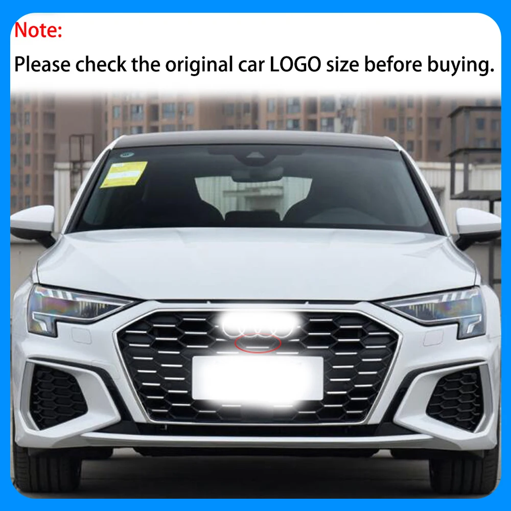 ZhuCamX 1080p Ultra Clear Night Vision LOGO Parking Front View Camera For Audi A3 S3 RS3 8V Facelift 2016 2017 2018 2019 2020