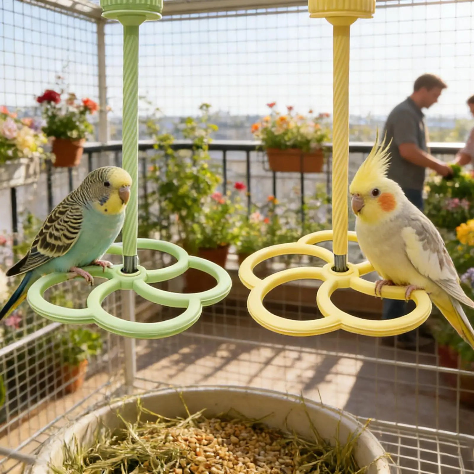 Bird Cage Perch Int…