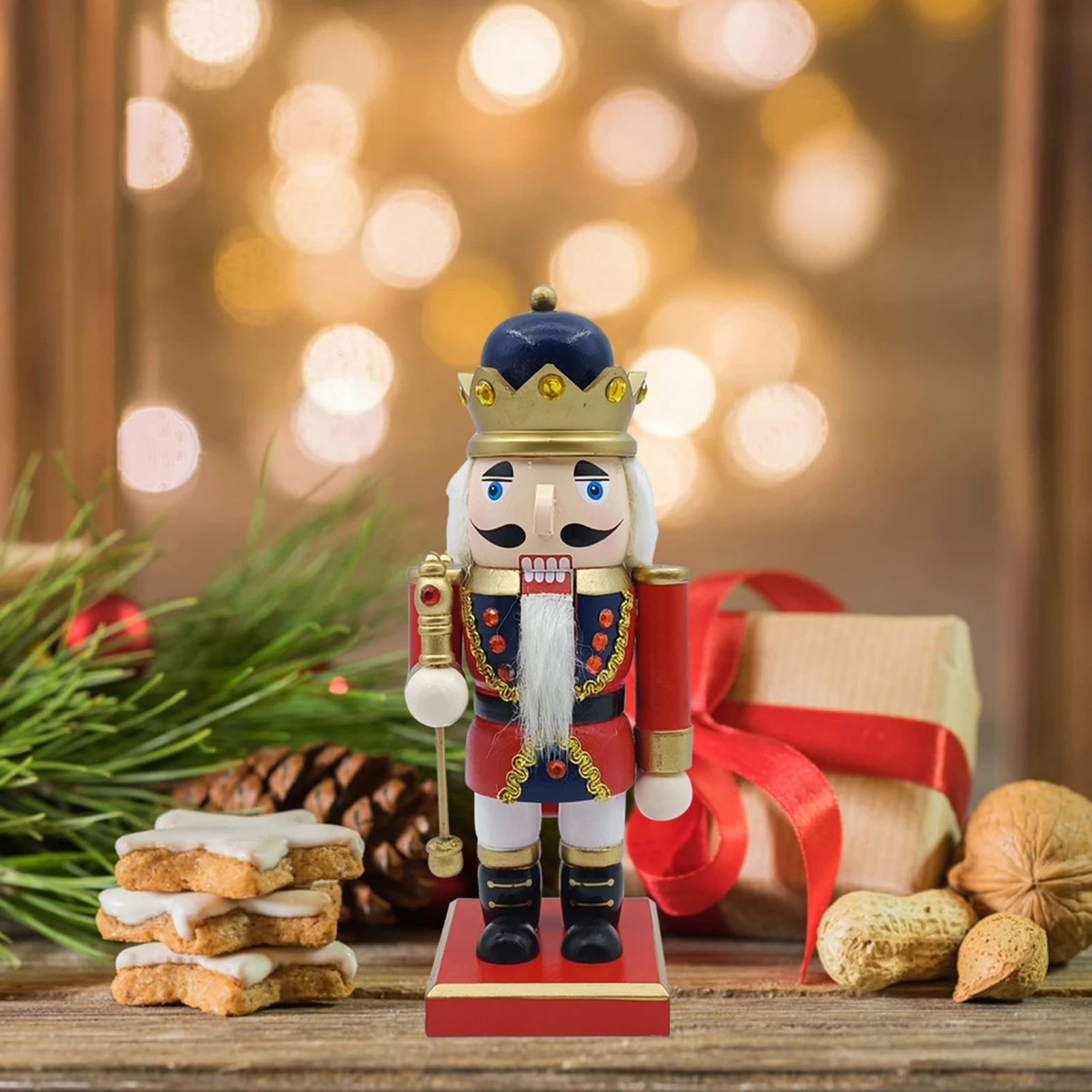 

Christmas Tabletop Nutcracker Exquisite Detailed Craftsmanship With Vibrant Colors Gift For Christmas