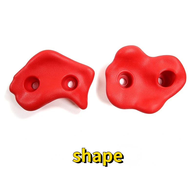 12 Pcs Stepping Stones Children Climbing Game Toy with Ratchet Straps Outdoor Sports Accessories Training Climbing Rock Point