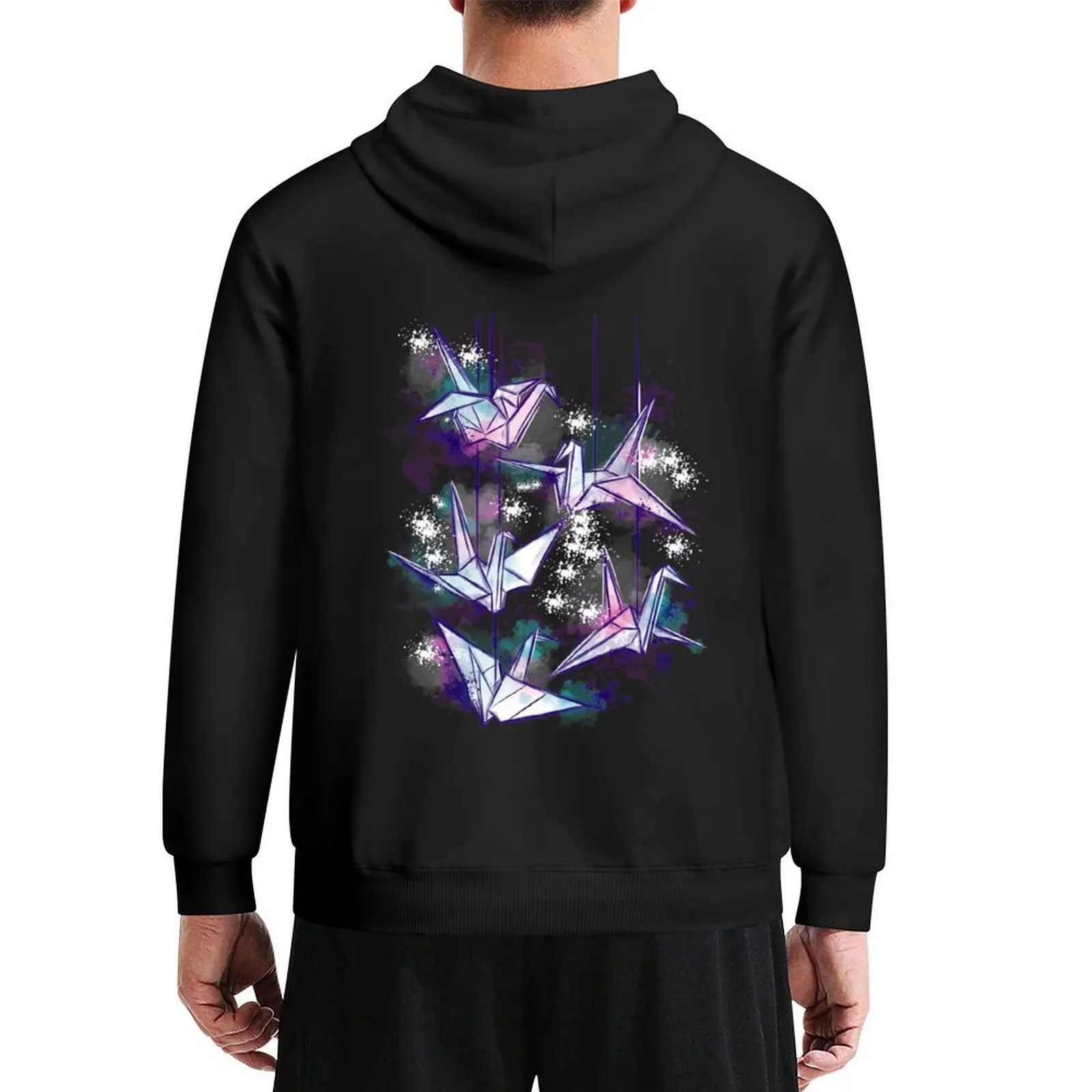 

Origami Dream Hoodie men's sweat-shirt set korean clothes japanese style aesthetic clothing graphic hoodies
