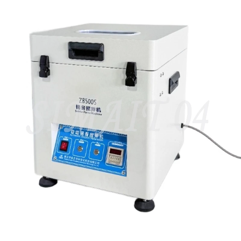 

Automatic Solder Paste Mixer Solder Cream Mixer ZB500S Repair PCB Solder Station 500-1000G Tin Cream Mixer