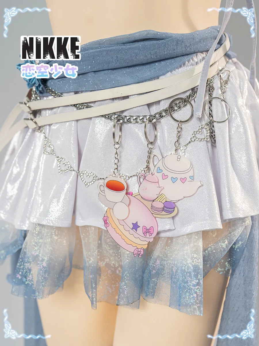 Anime Nikke Dorothy Cosplay Costume New Sweet Beauty Group Song Dress Headwear Halloween Carnival Party Woman Dorothy Uniform