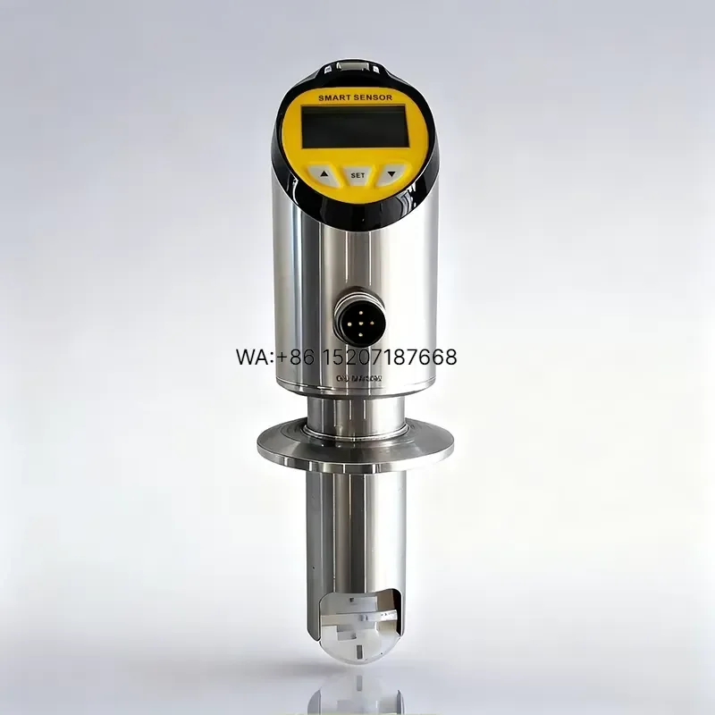 Wmwmnu 2 Inch Digital Stainless Steel Turbine Flow Meter for Liquid Oil Water Temperature Sensor OEM Clamp On Connectivity