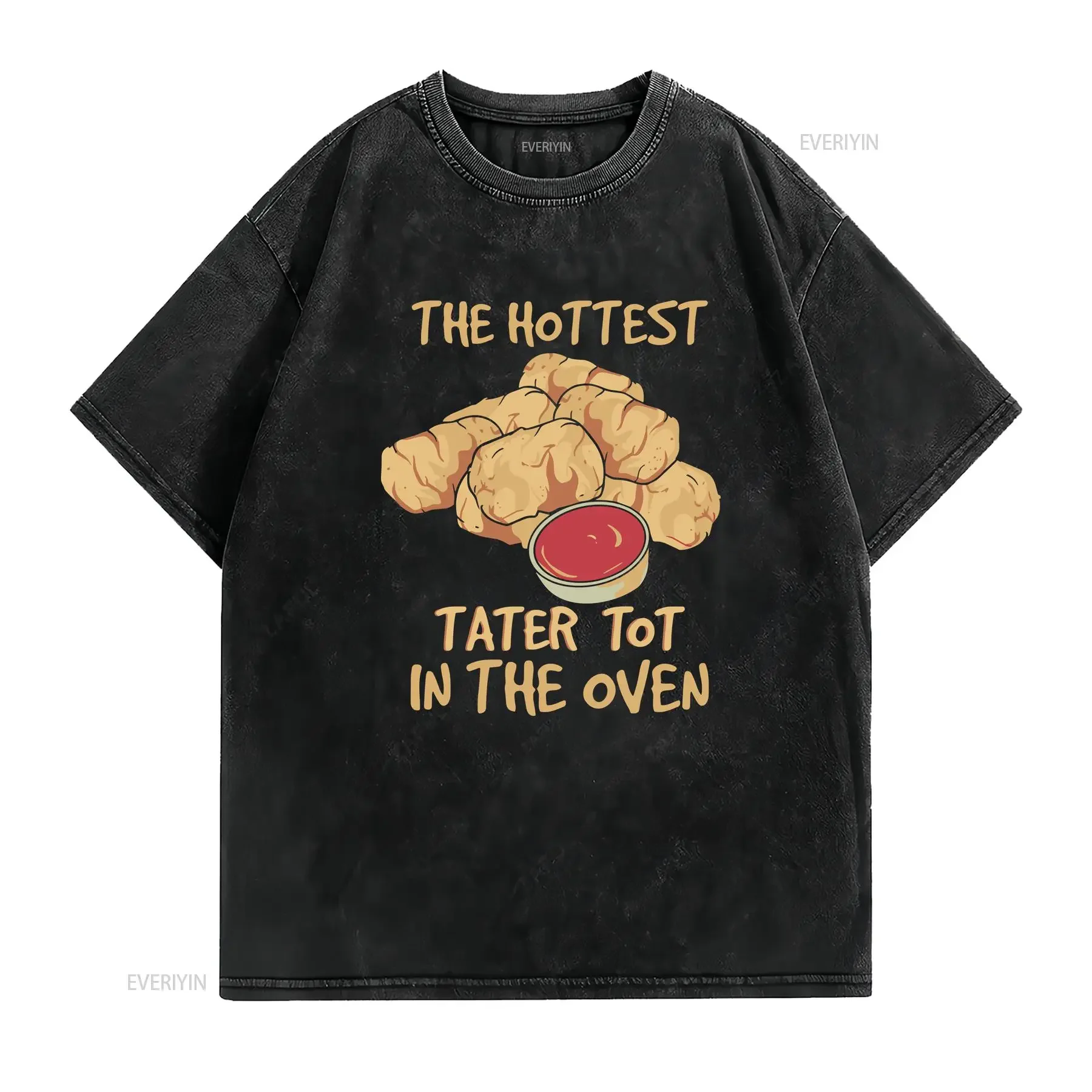 Tator ToT T Shirt Potatoes Tater Tots Potato Lover Hottest  vintage Washed Stylish Top For Everyday Wear Soft designer clothes