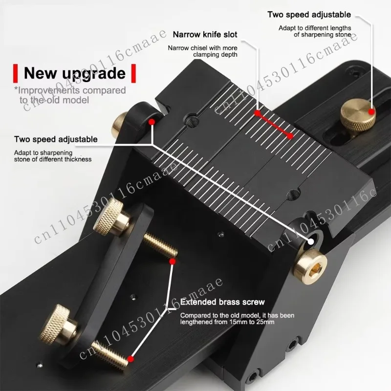 Fixed Angle Grinding Stone Honing Guide Fixture Set Wooden Chisel Grinding Angle Grinder Sharpener Tool
