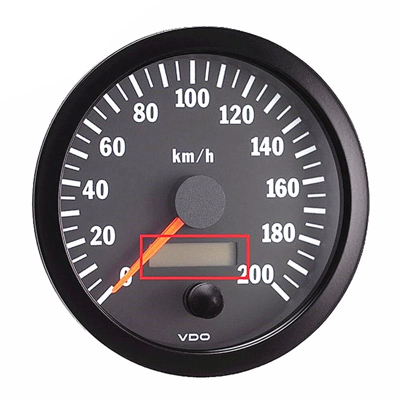

4X For Volvo Penta Marine Yanmar Tachometer Hour Meter LCD Display & Ribbon