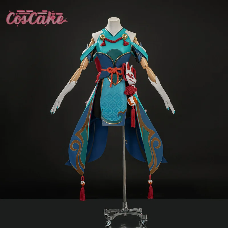 

Overwatch Kiriko Kitsune Rush карнавальный костюм, униформа на Хэллоуин, карнавал, вечеринку, Рождество, ролевая одежда, одежда для женщин