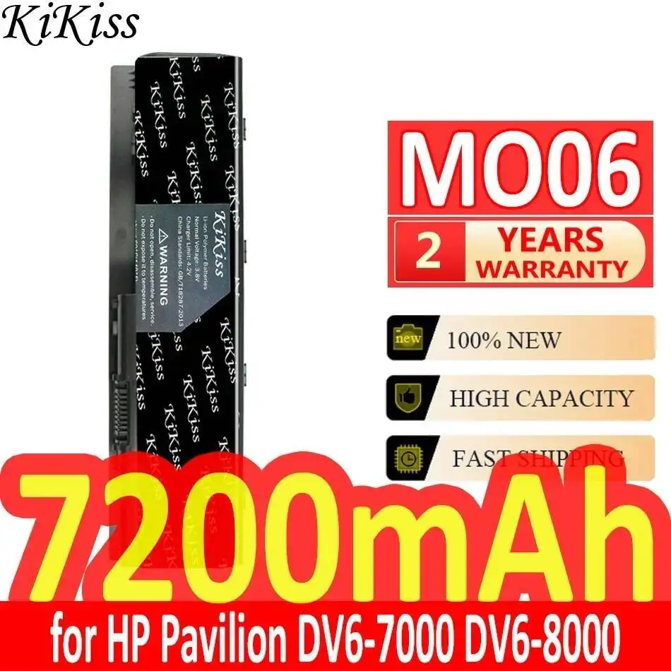 

Laptop Battery 7200Mah For HP Pavilion DV6-7000 DV6-8000 DV7-7000 672326-421 672412-001 Hstnn-LB3P Hstnn-YB3N MO06 MO09