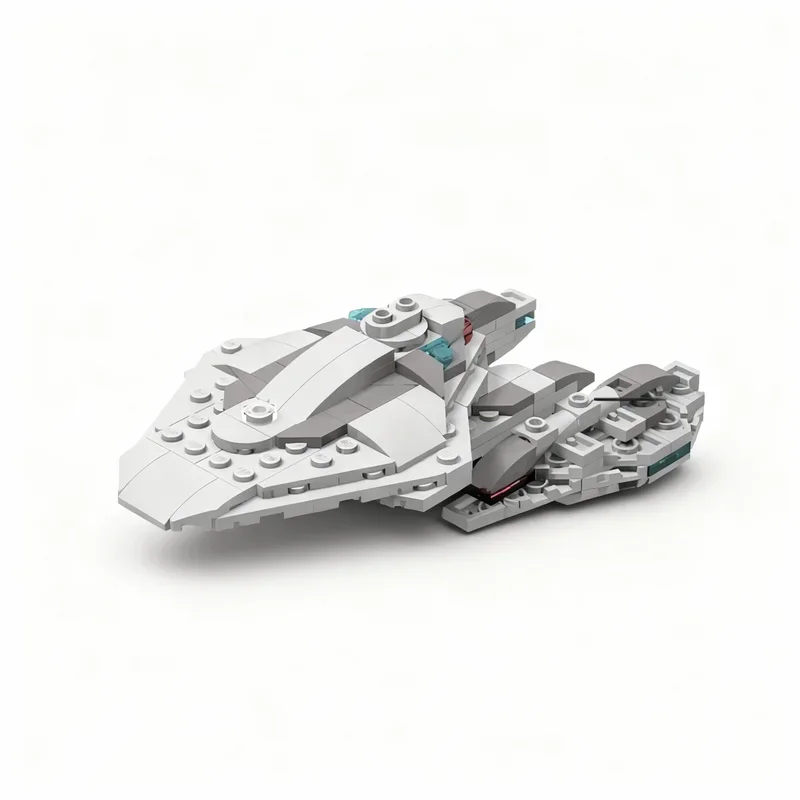 206PCS MOC Space Exploration Expedition Class Uss Beagle Adaptive Long Term Research Explorer Model DIY Building Blocks Gift Set