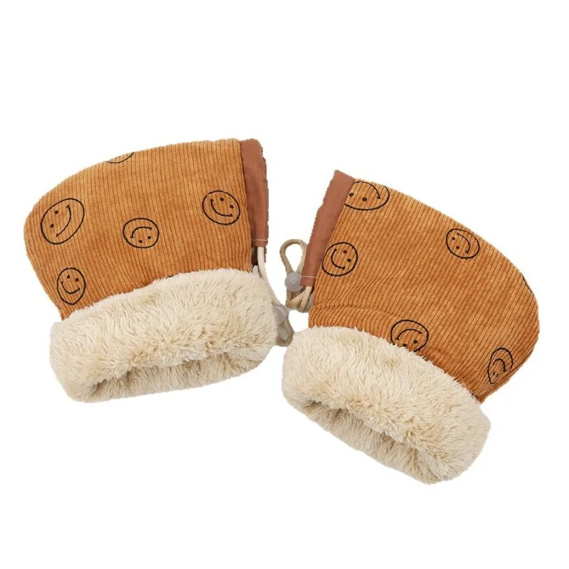 Winddicht, met fleece gevoerd stuur Kinderwagenhandschoenen voor baby-loopfietsen en scooters, perfect voor gebruik buitenshuis en voorkomen