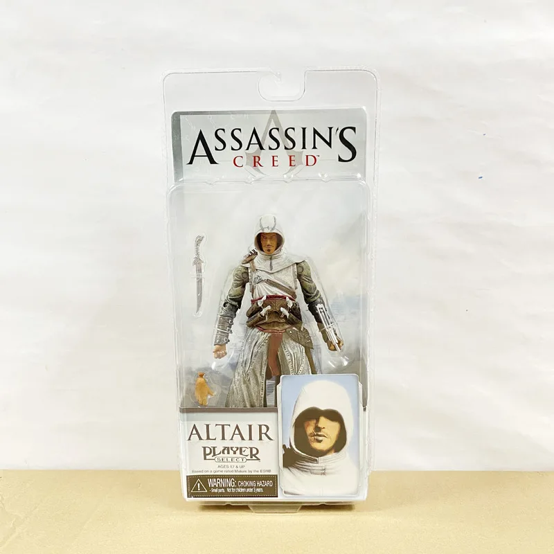 Game Assassin's Creed Figuras NECA EZIO Action Figure Toys 6-Inch Manga Figurine Collection Model Peripheral Gift for Children