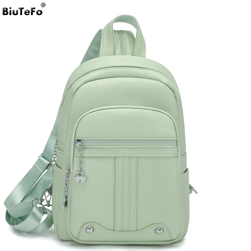 

Модные городские рюкзаки для женщин, многофункциональная нагрудная сумка, легкая сумка через плечо, женский дорожный рюкзак из искусственной кожи