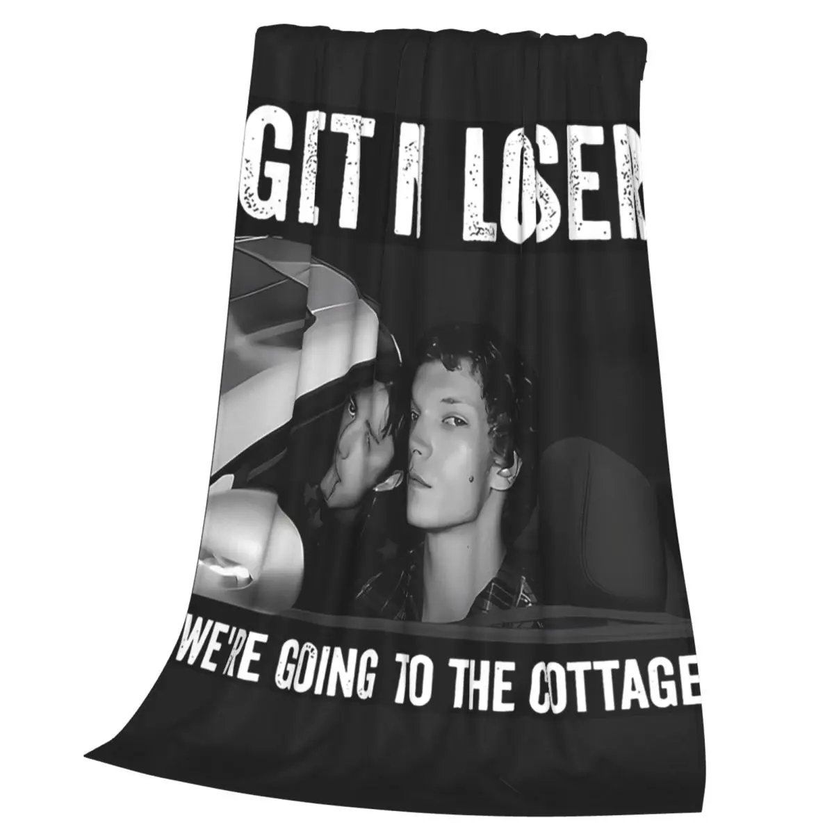 The Cottage Ilya And Shane Hockey Romance Heated Rivalry Throw Blanket Soft Warm Flannel Throw  Cover for Bed Picnic Couch