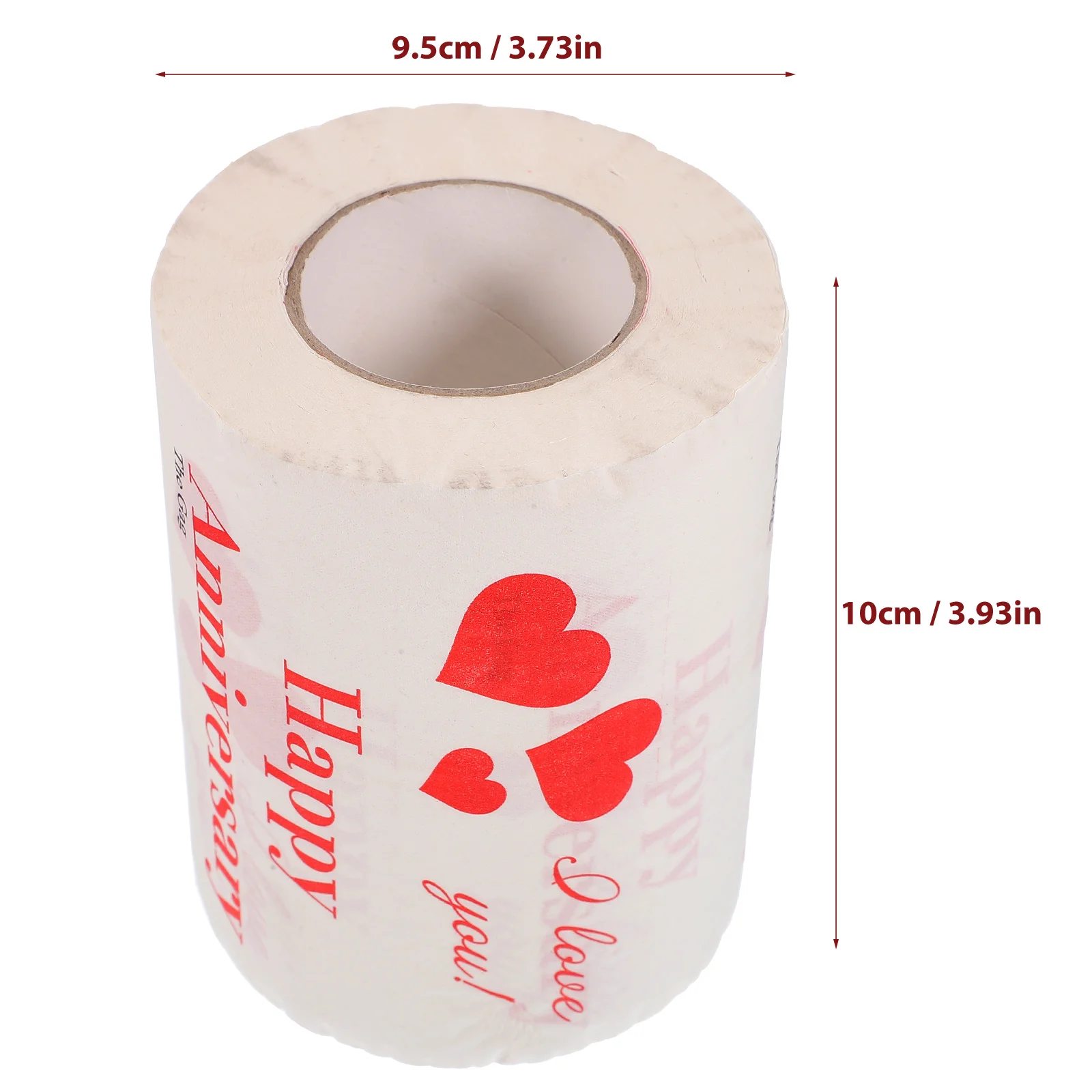 Tissue Valentine\'s Day Tissues Decoration Happy Anniversary Toilet Paper Funny Napkin Virgin Wood Pulp Heart Bathroom Supplies