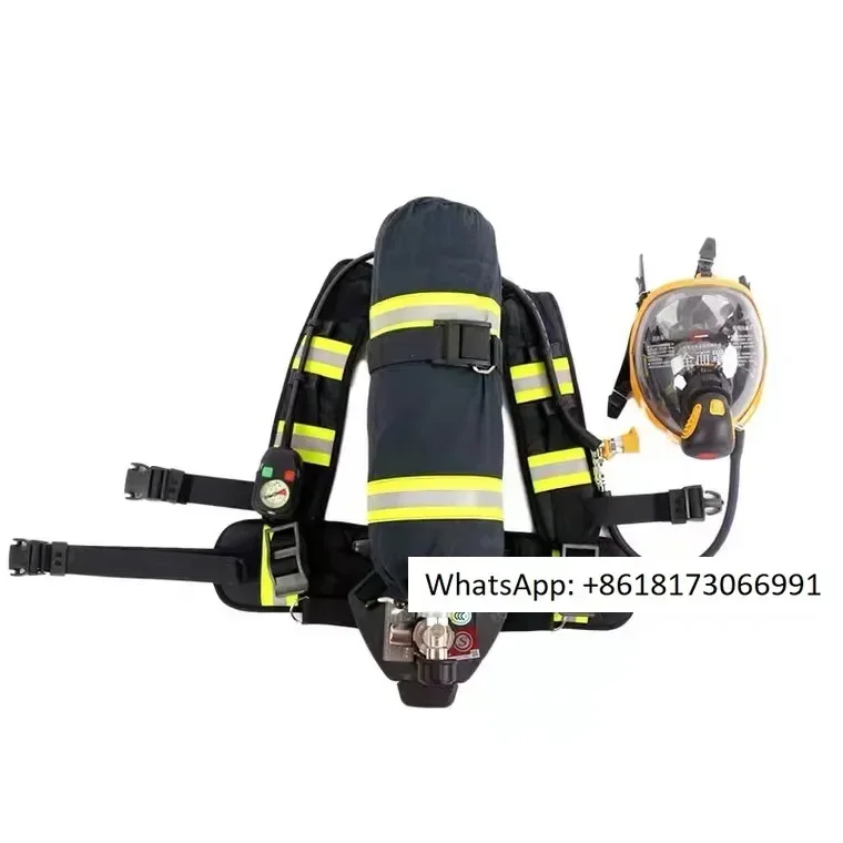 Self contained fire positive pressure air respirator RHZKF6.8/30 carbon fiber air respirator