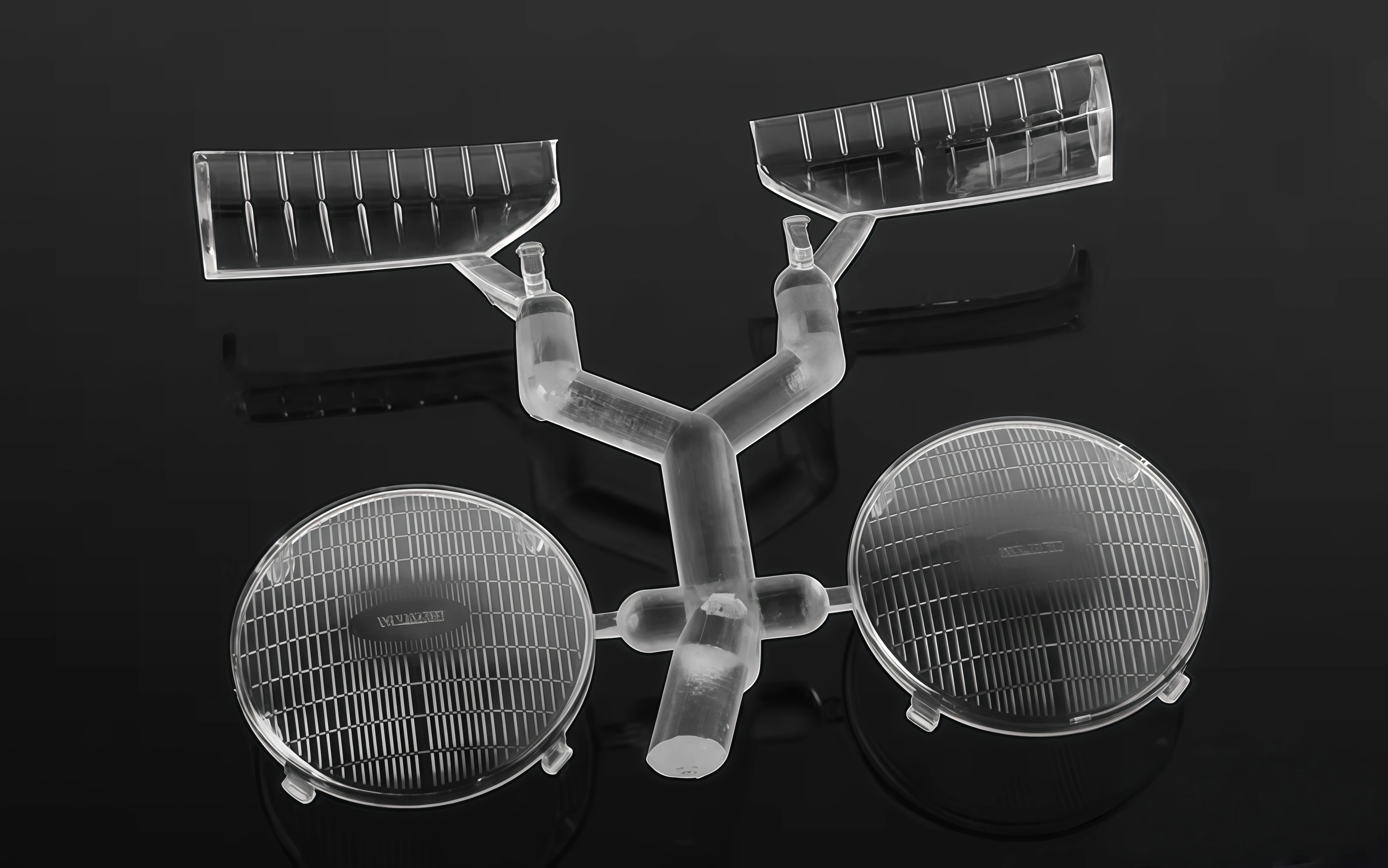 RC4WD Mojave II Faros delanteros redondos y luces marcadoras