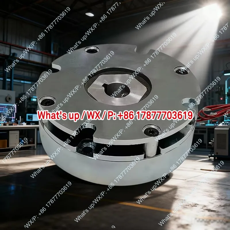 DC 24V spring type electromagnetic fault brake New 24V servo motor brake, maximum torque 200N.m