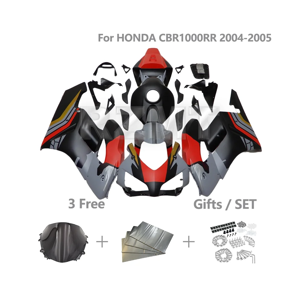 

Комплект обтекателя мотоцикла для HONDA CBR1000RRR 2004-2005 CBR 1000RR ABS, инъекционные индивидуальные обтекатели, комплект деталей для кузова H1005-1024b
