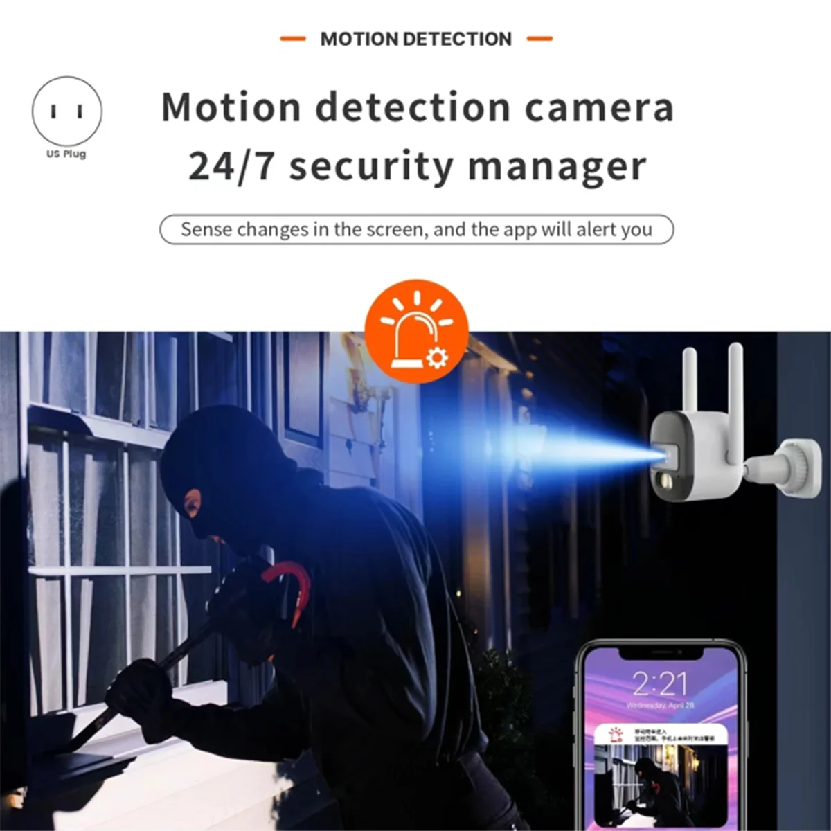 جديد 3C-Tuya كاميرا خارجية 4MP 2.4GHZ 5G WIFI مقاوم للماء اتجاهين الحديث كشف الحركة صفارة الإنذار كاميرات IP الولايات المتحدة التوصيل