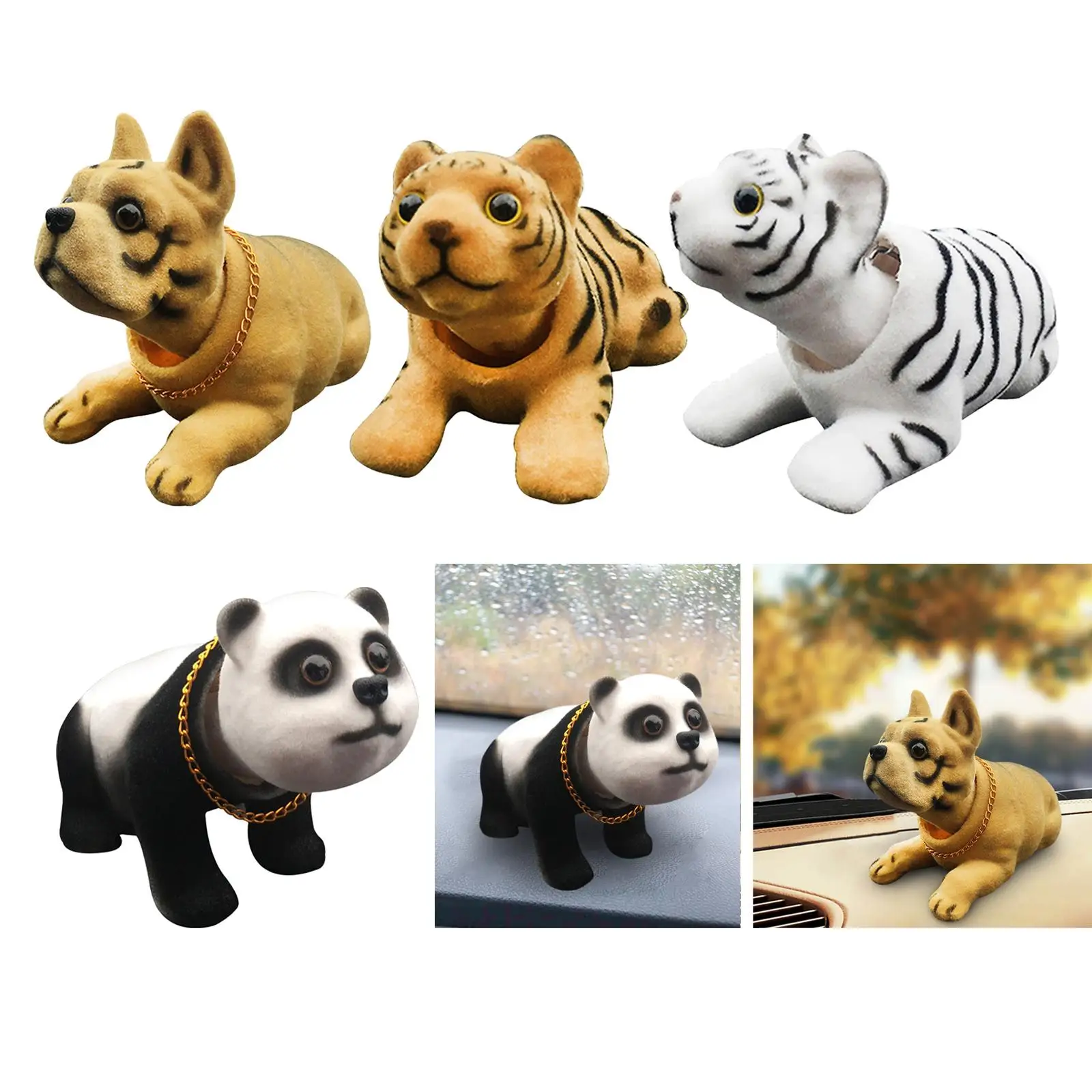 

Car Dashboard Decoration ,Accessories Cute High Emulation Office Ornament Car