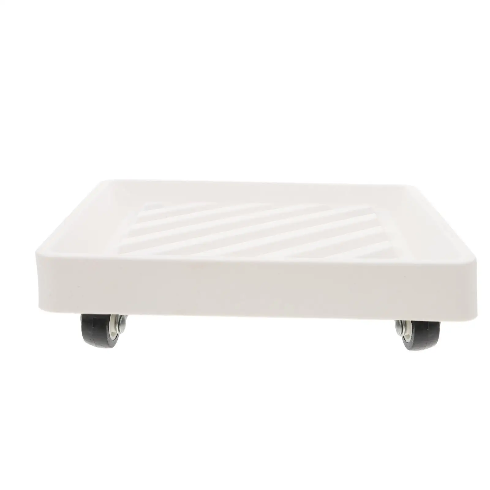 

Mobile Planter Tray Flower Pot Mover Stand on Wheels Square Base with Pp Casters Heavy Duty Saucers