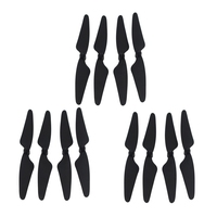 12Pcs For Hubsan H501S X4 RC Quadcopter Propellers Blades 6CW/6CCW, Black