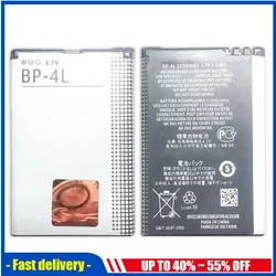 Replacement Mobile Phone Battery For Nokia E52 E55 E63 E71 E72 E73 N810 N97 E90 E95 6790 6760 6650 BP 4L BP-4L 1500mAh