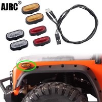 1 Pair Turn Signal 1/10 1/14 Rc Crawler Car For D90 D110 Rc4wd Traxxas Trx4  Scx10 90046 TAMIYA 90053 Yikong Rgt Axial WidthLamp
