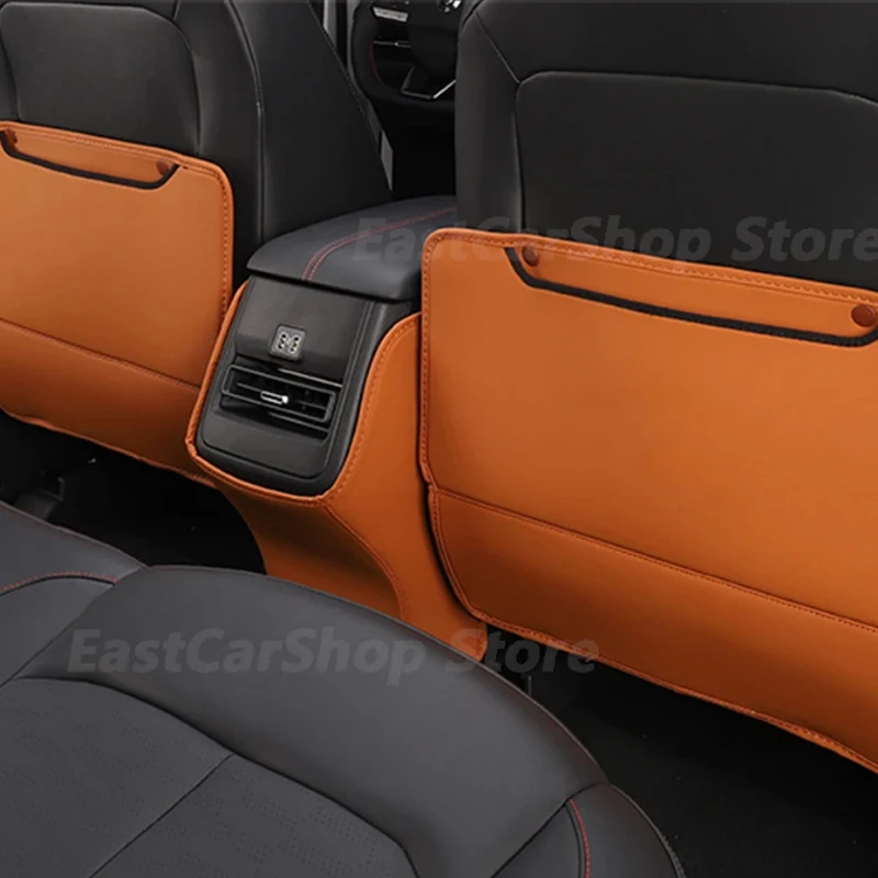 For Changan CS55 Plus 2022 2023 Car Rear Seat Anti-Kick Pad Rear Seats Cover Air Outlet Anti-kick Protective Pad Mat Accessories