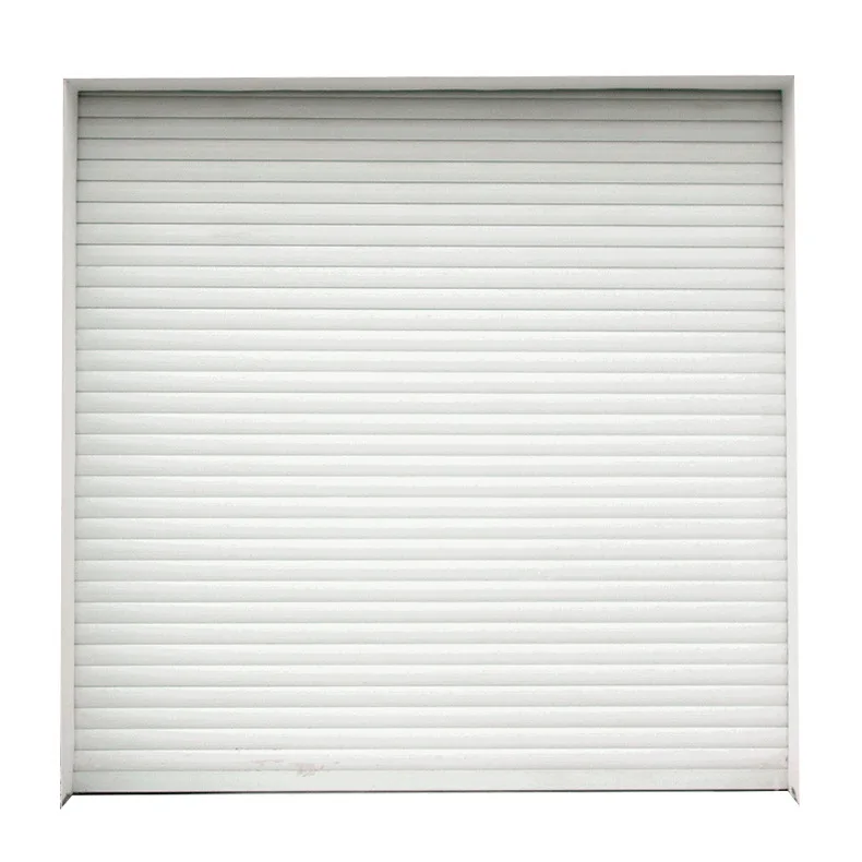 Aluminum Alloy Windproof Roller Shutter, Double Layer Anti-Wind Garage Door, Metal Security Gate for Commercial Use