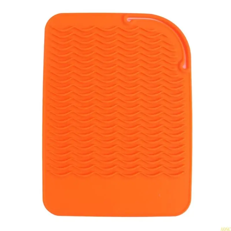 A0NC 헤어 스트레이트너를위한 A0NC 다기능 실리콘 난열 패드 절연 매트