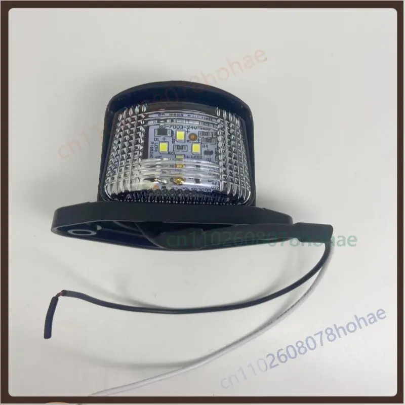 For Shiliduo Model 7003 LED License Plate Light 24V High Bright Waterproof Universal For Truck Trailer Refit Rear Tag Lamp Parts