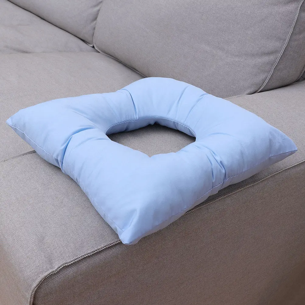 

2Pcs Spa Face Down Massage Pillow Cotton Cushion Salon Beauty Salon Clinic Hospital Foot Care Use Spa Pillow Face