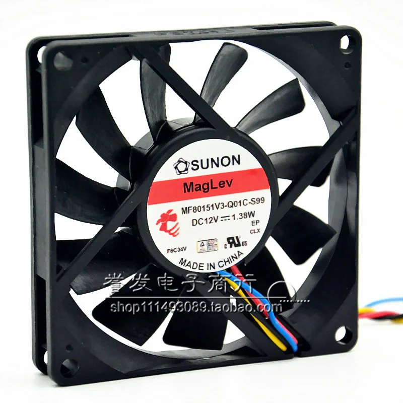 Nouveau radiateur de ventilateur de refroidissement ORIGINAL MF80151V3-Q01C-S99 12V 1.38W 8015 80x80x15mm