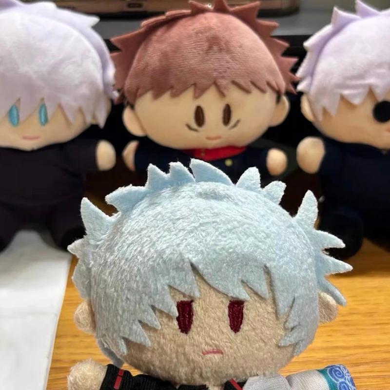 Anime Jujutsu Kaisen Movic 10cm Plush Dolls Choso Nanami Gojou Satoru Itadori Yuuji Fushiguro Puppet Joints Moveable Xmas Gifts