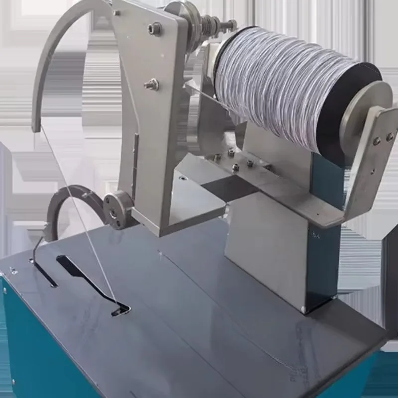 Automatic Vegetable Bundling Knotting Machine Elastic Rope Tying Wrapping Machine High Efficiency Desktop Vegetable Fruit Flower