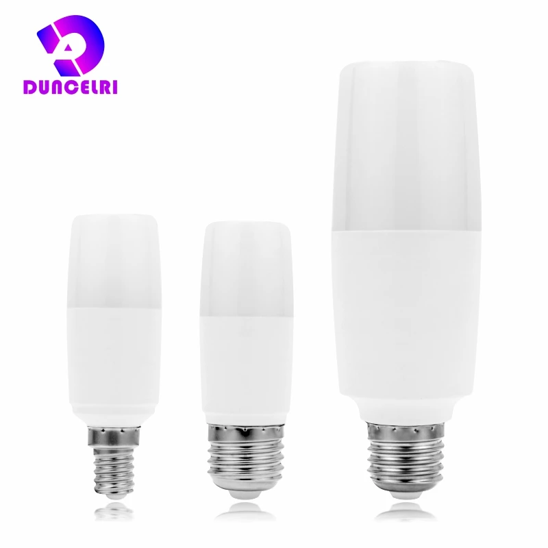 No Flicker 5W 10W 15W 20W LED Cylindrical Corn Bulb E27 E14 Light Bulb AC220V LED Lamp Home Decoration Chandelier Candle Light